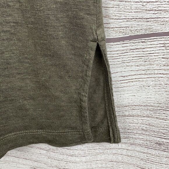 Cynthia Rowley 100% Linen Sleeveless V-neck Top - Picture 5 of 6